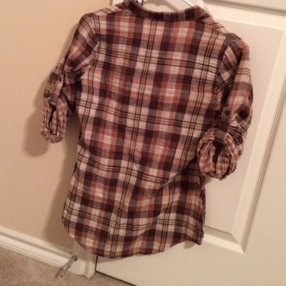 Plaid tunic - Picture 2 of 2