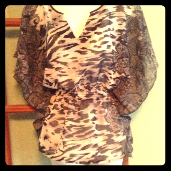 Butterfly styled shirt