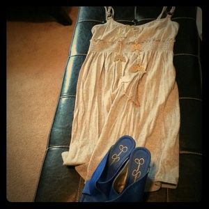 Old Navy Rope Dress Grey NWOT