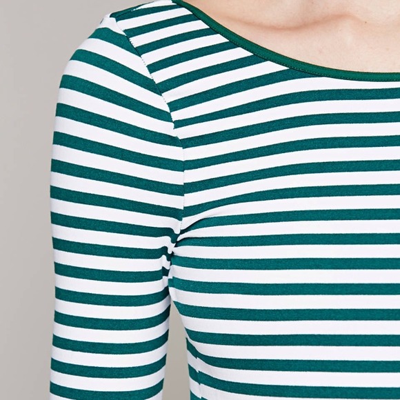 ❌❌Sold on ebay❌❌ Striped Low Back Top - Picture 3 of 4