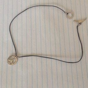 Jill Platner peace necklace