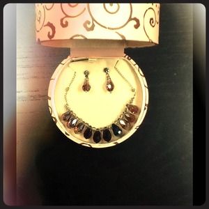 C.A.K.E. Glamorous Necklace and Earrings.