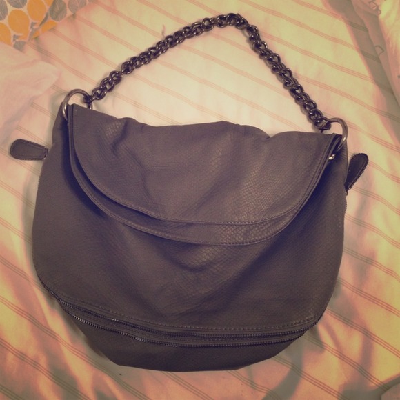 🌟SOLD🌟Grey deux lux leather purse