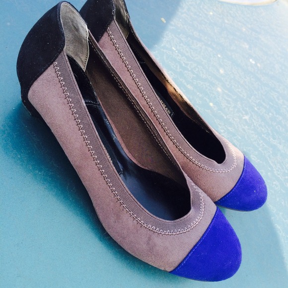 Dana buchman 6m blue gray oxford shoe