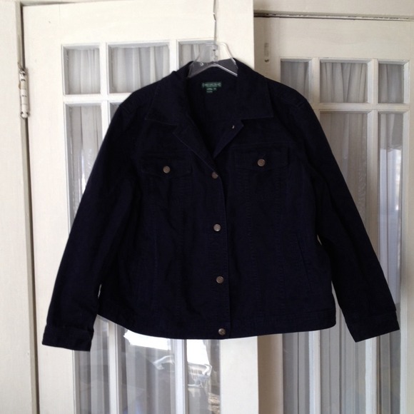 Sz 2x Ralph Lauren navy Jean jacket