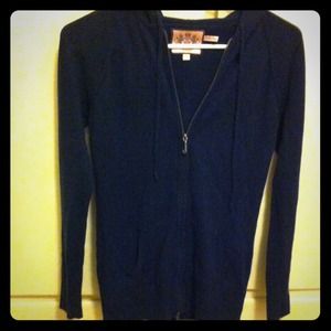 Navy blue juicy couture zip up