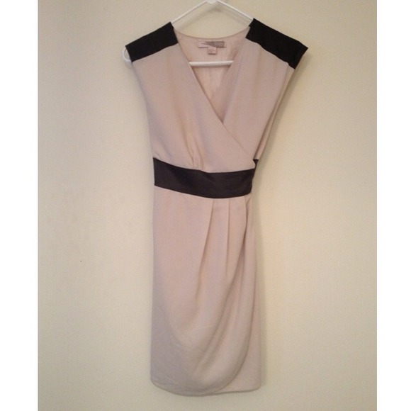 Cream cocktail dress