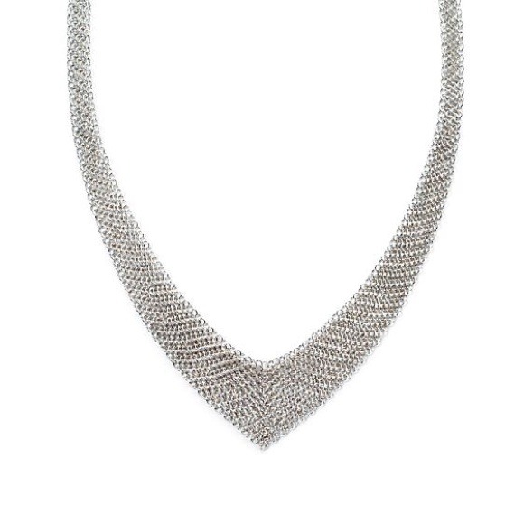 PRICE CUT Tiffany's Elsa Peretti Mesh Bib Necklace