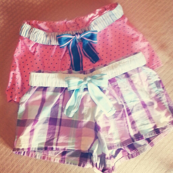 **SOLD**Two pair of sleep shorts
