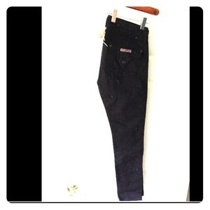 NEW black Hudson Skinny Denim