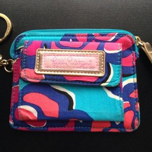 Lilly Pulitzer Keychain Wallet