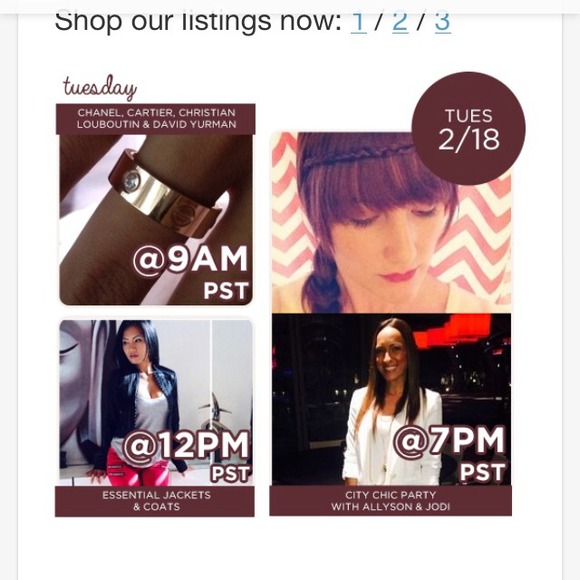 HOSTING MY FIRST POSHMARK PARTY ON 2/18 - Picture 4 of 4