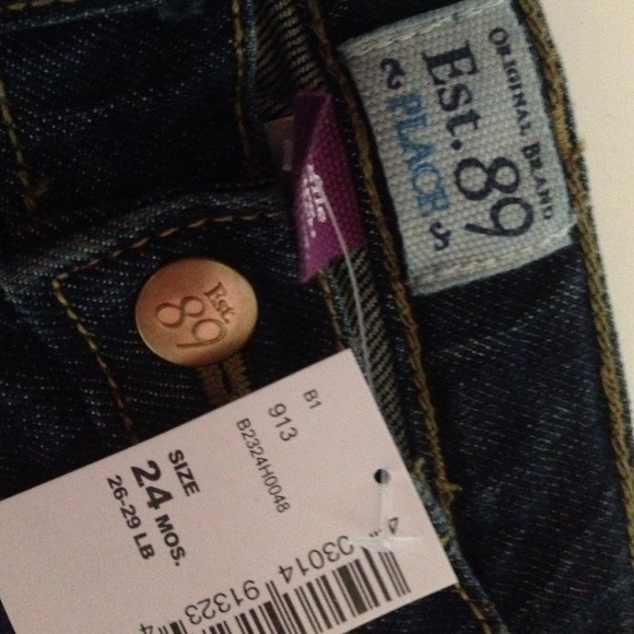 New with tag Girls Place flare jeans 24 mo - Picture 2 of 2