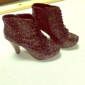 Sparkly sexy boots