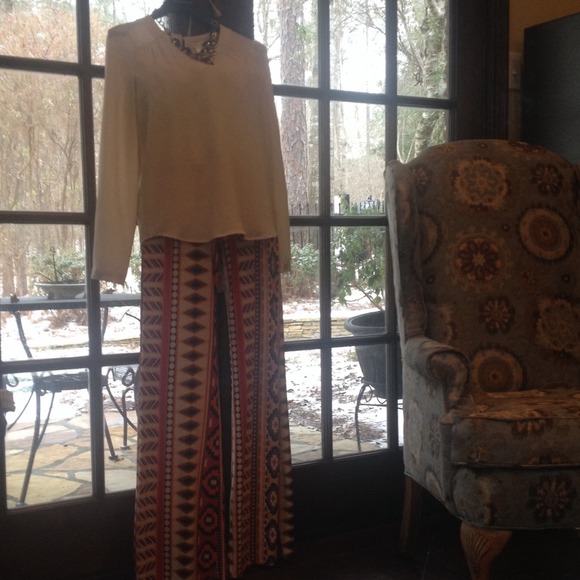 🔴Traded🔴Tribal Palazzo Pants