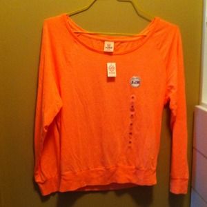 Long Sleeve Victoria Secrets Pink Raglan Tee