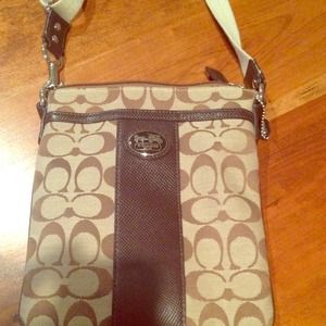 Coach cross body bag