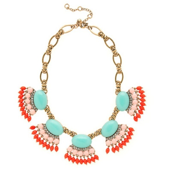 ** SOLD💰** J. Crew Fan Fringe Necklace