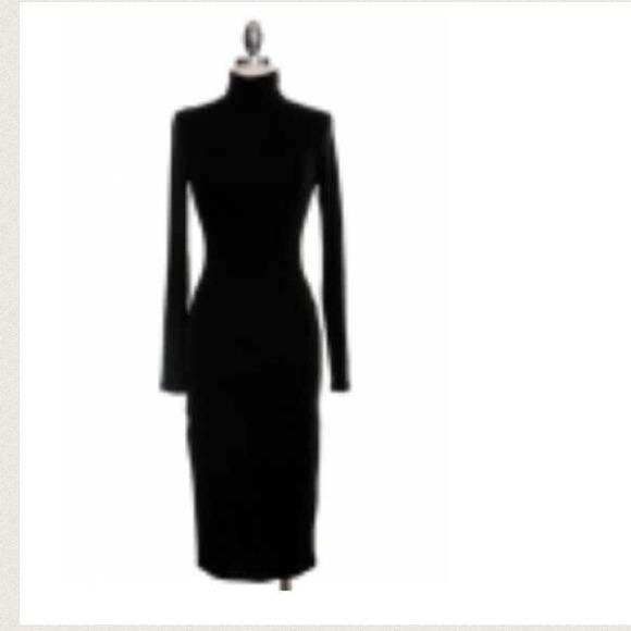 Chic turtleneck dress