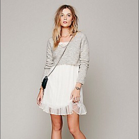 spring SALE! Free people dress & sweater! NWOT