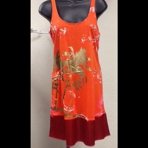 Jenni Orange Tank Top