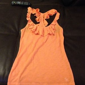 Abercrombie and Fitch ruffled tank