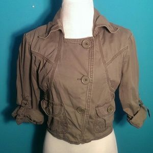 Lightweight brown jacket