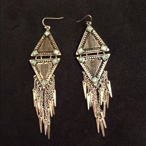 Warrior earrings