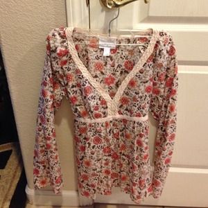 Flowery blouse