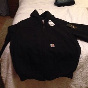 🎉 New Carhartt black jacket😀LOWERED!!