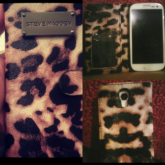 Steve Madden Samsung Galaxy S4 Leopard Phone Case