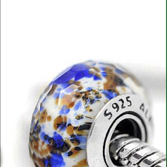 Sold Deep Ocean Sea Murano Glass Charm