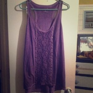 🎀🌸👚Puprple racer back Tanktop👚🌸🎀