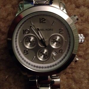 Women's silver watch