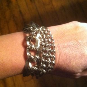 Silver GAP bracelet