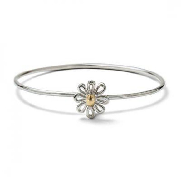 Tiffany&Co Silver & 18kGold Picasso Daisy Bracelet