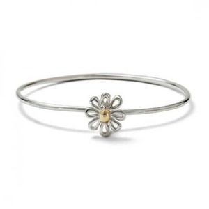 Tiffany&Co Silver & 18kGold Picasso Daisy Bracelet