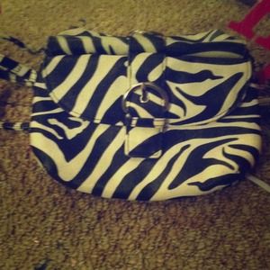 Zebra  purse