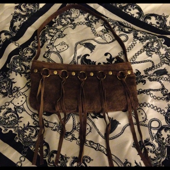 Brand Spanking New Steve Madden Fringe Purse