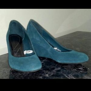 Teal Mossimo wedges