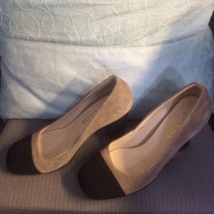 [Sold] Prada nude-n-black heels