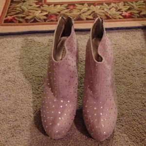 Nude Forever 21 booties