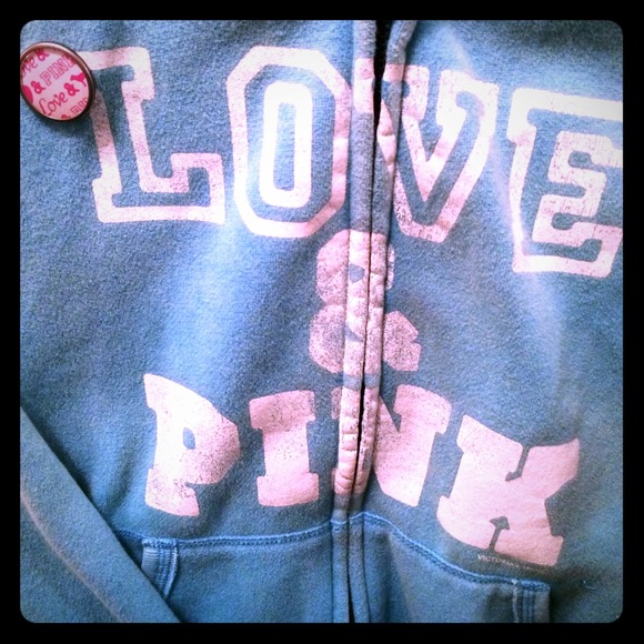 🎀Victorias Secret PINK Zip-Up Jacket with Hood🎀