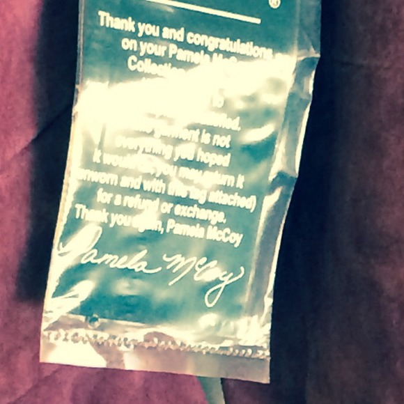 π»πHP 2/7πPAMELA MCCOY SUEDE LEATHER FRINGE JCKT - Picture 2 of 4