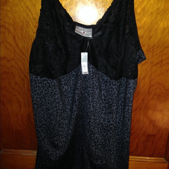 Camisole black & grey - Picture 1 of 2