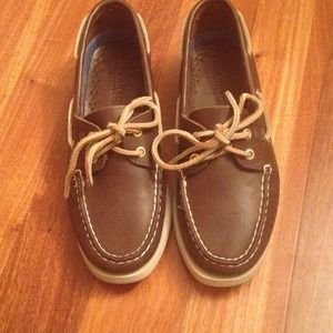 Sperry top sider dark brown reduced !