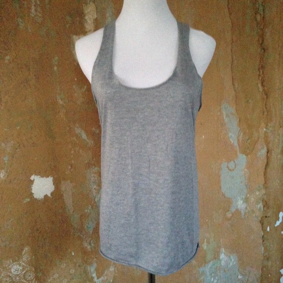 Sparkle and Fade Basic Heathered Racerback