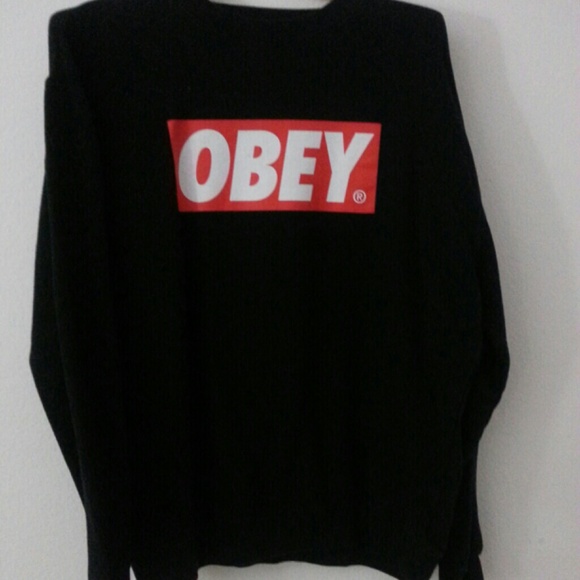 obey sweatshirt ONLY PAYPAL
