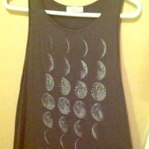 Black moon phase tank