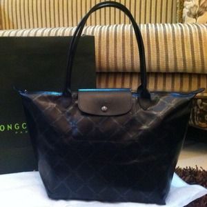 Longchamp metallic tote